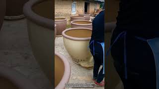 Secrets of glazing a large ceramic pot [upl. by Alihs]