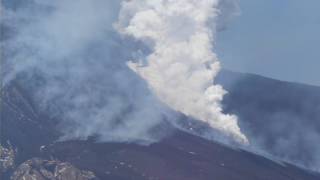 Etna valanghe detritiche ardenti [upl. by Ellered]