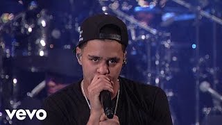 J Cole  Work Out Live on Letterman [upl. by Llekcor388]