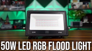 ONFORU 50w LED RGB Flood Light [upl. by Nath]