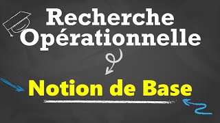 Recherche Opérationnelle S5 introduction générale [upl. by Koenraad311]