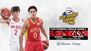 NCAA Season 99  Mapua vs San Beda Mens Basketball FINALS Game 1  LIVESTREAM [upl. by Liatris]