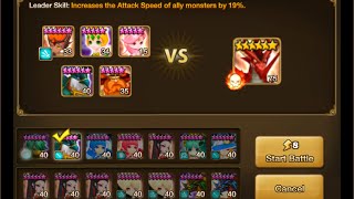 Summoners War Clear B10 Dragon with 23 team [upl. by Shantha]