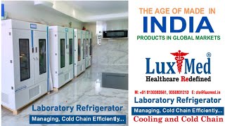 LuxMed® Laboratory Refrigerators  Pharmaceutical Refrigerator Blood Bank Refrigerator [upl. by Ivz]