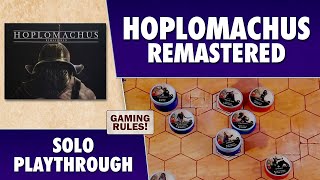 Hoplomachus Remastered  Solo Playthrough [upl. by Ednarb844]