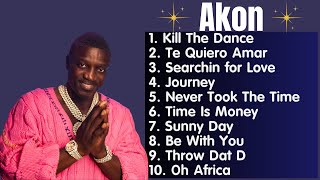 Akon Playlist  Best Songs All Of Time 2024 [upl. by Elocaj]