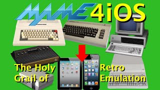 MikeyN6ILs VLOG 1B MAME4iOS  The Holy Grail of Retro Emulation [upl. by Aratas]