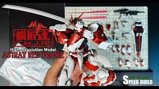 BUILD HIRM ASTRAY RED FRAME  MJH MODEL  SPEED BUILD  ASRM [upl. by Puglia]