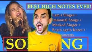 Sohyang 소향  Best high Notes EVER  Reaction [upl. by Eolanda]