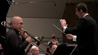 New York Wind Symphony Joseph Alessi Soloist quotHarvestquot Concerto for Trombone [upl. by Adahs]