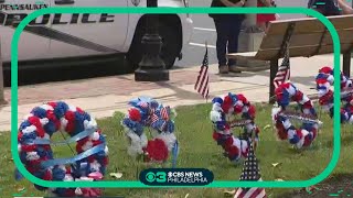 Pennsaukens Memorial Day wreath laying ceremony [upl. by Aseral]