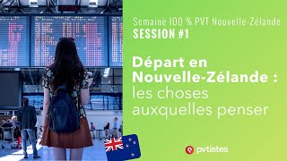 🇳🇿Live 1  Les choses auxquelles penser quand on part en PVT en NouvelleZélande [upl. by Nesmat]