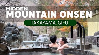 4K Hidden Onsen Town in Snowy Northern Alps of Japan  Takayama [upl. by Ayanad864]