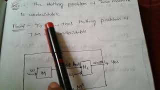 HALTING PROBLEM OF TM FLAT [upl. by Earaj]