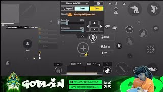 goblin live reveal sensitivity settings and control bgmipubg mobile [upl. by Mcquillin]