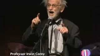 Professor Irwin Corey at the Cutting Room NYC [upl. by Alyks]