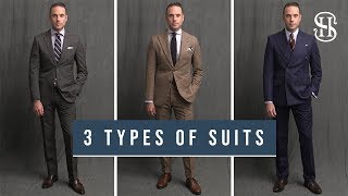 3 Different Types Of Suits  Off The Rack Made To Measure Bespoke [upl. by Ettevey]