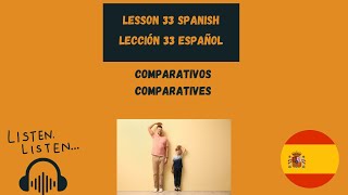 Spanish Comparatives  Comparativos  Learn Comparatives in Spanish [upl. by Ecnaiva665]