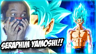 Seraphim ULTRA Vegito Is Born REACTION [upl. by Ahsiket]