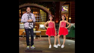 Chinki Minki in Kapil Sharma Show  Funny video  Twins  Chinki Minki new video  ChinkiMinki dance [upl. by Leddy908]