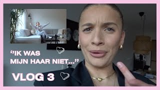 IK WAS MIJN HAAR NIET EN HAASTEN VOOR INTERVIEW  VLOG 3💕 [upl. by Ettenim]