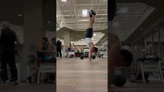 1 freestanding handstand pushup [upl. by Uzzial54]