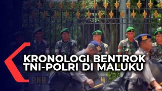 Bentrok TNIPolri di Maluku Ini Kronologinya [upl. by Cadmarr816]