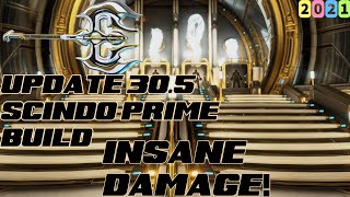 Warframe Update 305 Scindo Prime Build 4 forma Insane Damage [upl. by Teodor]