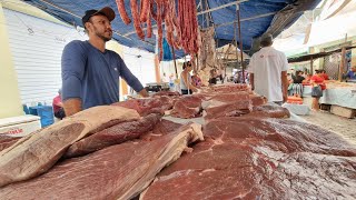 NA FEIRA LIVRE DE CATENDE PERNAMBUCO ENCONTRAMOS PICANHA POR 2500 REAIS E CARNES DE 1800 REAIS [upl. by Suoiluj609]