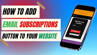 New Method to Add a Subscription Button to Your Google Sites  Easy Tutorial [upl. by Bullis]