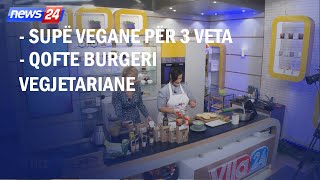 Supë vegane për 3 persona  Qofte burgeri vegjetariane Receta nga Neranxi [upl. by Mirth]