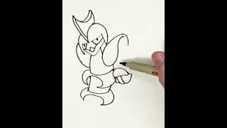 How to draw Pokemon Bisharp step by step ducdraw [upl. by Buskus345]