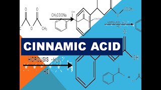 CINNAMIC ACID ncchem [upl. by Mel]