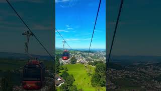 Cable Car adventure in Pilatus Luzern Switzerland beautifulview [upl. by Lars753]