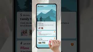 Daily Diary App  Best App for Daily Journaling  Journaling Ideas journaling dailydiary [upl. by Arannahs]