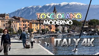 Beautiful place  Toscolano maderno  Lake Garda  4k HDR [upl. by Nimajnab]