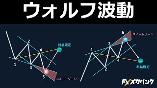 【知る人ぞ知る】ウォルフ波動の引き方とFXトレード手法 [upl. by Ecnerat]