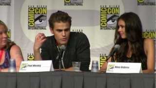 SDCC 2010 Vampire Diaries Panel and QampA [upl. by Eenej]