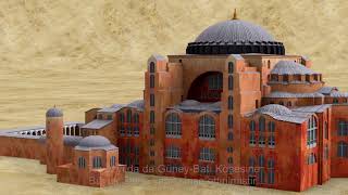 Ayasofyanın 1481 Yıllık Hikayesi  1481year conversion story of the Hagia Sophia [upl. by Ateiram]