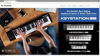 Maudio Keystation MK3  Complete Download and Setup with Pro Tools First [upl. by Donadee]