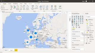 Power BI Tutorial for Beginners 6  How to Create and Use Maps in Power BI [upl. by Toy281]