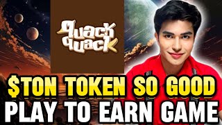 QUACK QUACK PLAY TO AIRDROP GAME EARN TON TOKENS [upl. by Krein98]