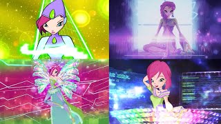 Winx Club  Tecna All Transformations [upl. by Otsenre]