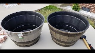 Planting Spring Bulbs In Containers [upl. by Ahsit]