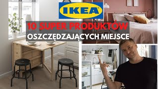 IKEA pomysły na małe mieszkanie 10 super produktów z IKEA [upl. by Enialem311]