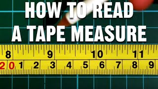 How to read a Tape Measure [upl. by Papke151]