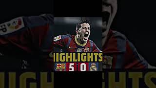 Messi Vs Real Madrid [upl. by Enialb]