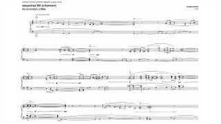 Berio  Sequenza XIII score HD [upl. by Carrillo]