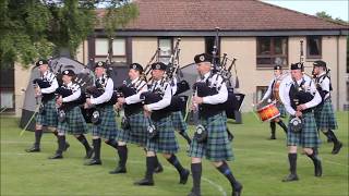 Markinch 2017  Mackenzie Caledonian Pipe Band Grade 2 [upl. by Neelhtak]