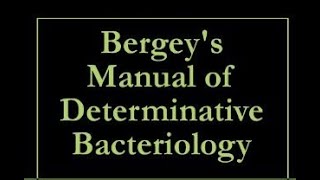 Bergeys Manual of Systematic Bacteriology [upl. by Arataj324]